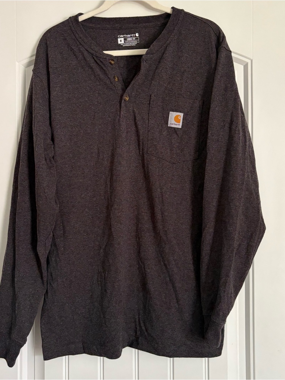 Carhartt Long-Sleeve Henley Pocket Tee